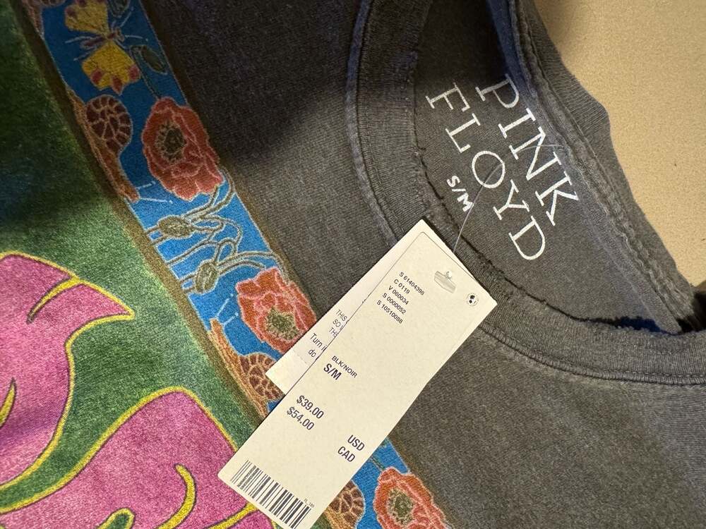 Urban Outfitters Pink Floyd Marquee Club Concert Tee